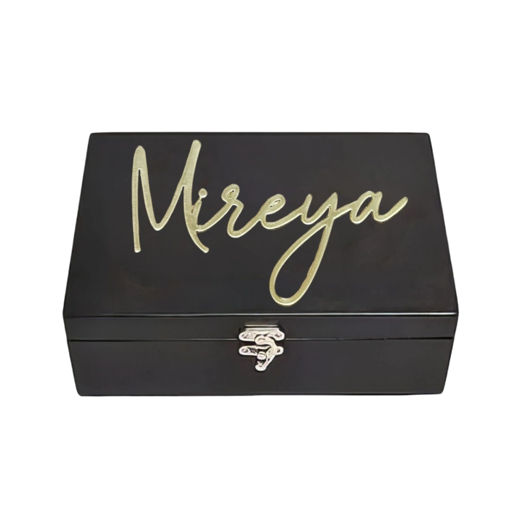 Order Custom Name Acrylic Cutout for Hamper Boxes